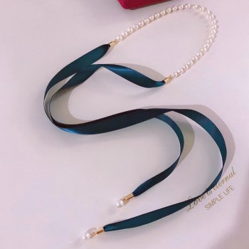 Popular silk ribbon necklace  