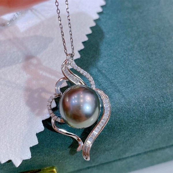 S925 TAHITI PEARL PENDANT